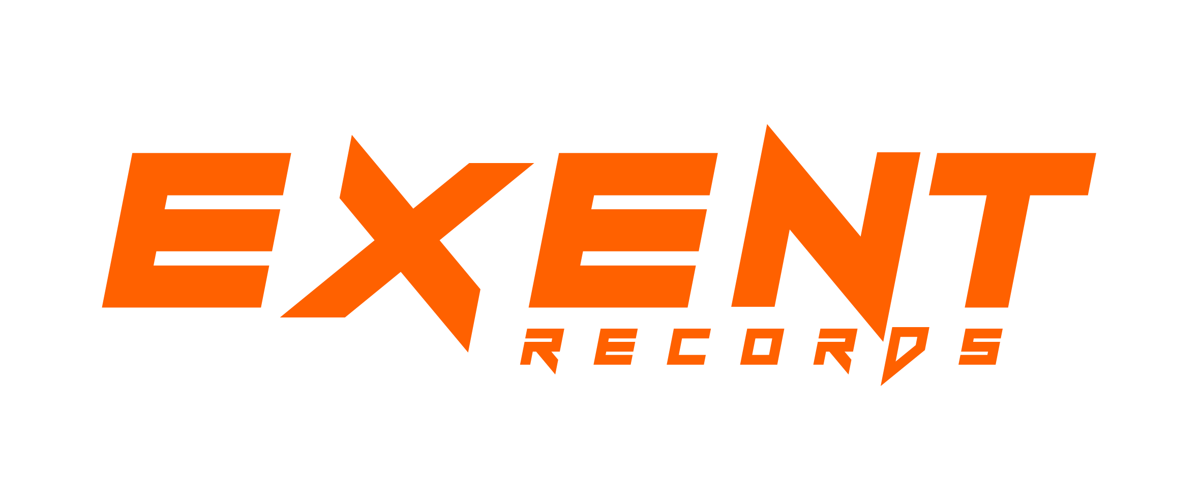 Exent Records Logo Orange